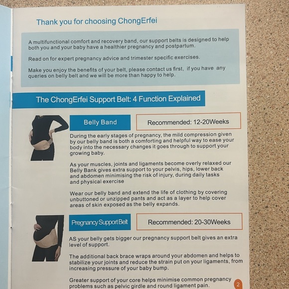 Maternity Support Belt - Picture 7 of 9